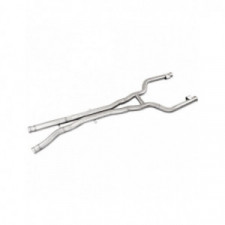 Tubo centrale acciaio inox per MERCEDES CLASSE C63 AMG S W205 4.0i V8 BiTurbo 510cv 2015- diam.70