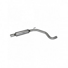 Tubo centrale con silenziatore Inoxcar per Opel Corsa E OPC 1.6i turbo 207cv dopo 2015