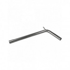 Tubo centrale acciaio inox per SEAT IBIZA SC 6J 1.2 Tsi FR 110cv 2015-