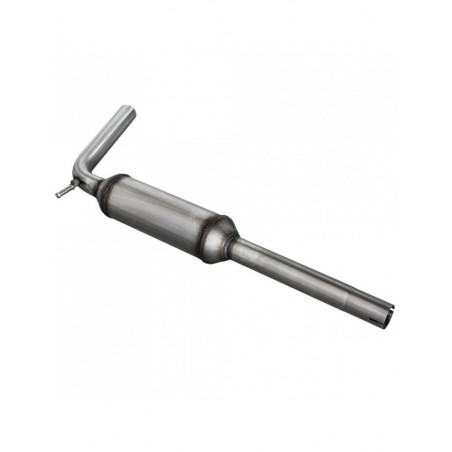 Tubo centrale con silenziatore INOX per SEAT IBIZA KJ 1.0 TSI FR 95cv 2017-