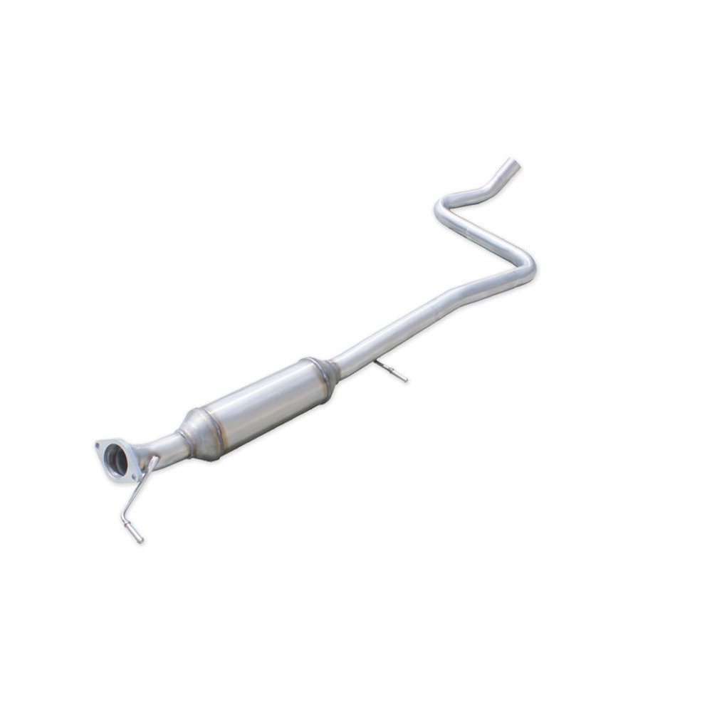 Middenbuis met rvs demper voor FORD FIESTA 7 ST 1.6 200CV 2013- diam.54 - IC-TCSFO07 - TCSFO.07 - 3661768561935