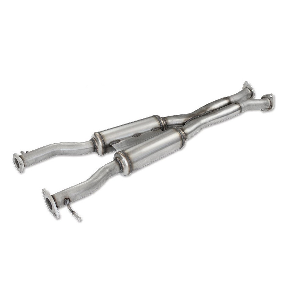 Tubo centrale con silenziatore INOX per KIA STINGER GT 3.3 T-GDI 370cv 4WD 2018- - IC-TCSSTINGER - TCSSTINGER - 3661768562079