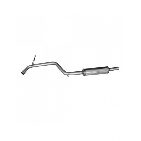 Tubo centrale con silenziatore INOX per VOLKSWAGEN GOLF 7 1.4 TSI 140-150cv 2013-