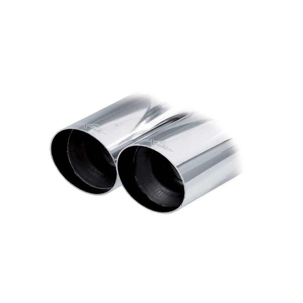 Roestvrijstalen terminal 2x80mm Racing TOYOTA AYGO 1.0 69pk 2014- - IC-TOAY02RA - TOAY.02.RA - 3661768562277