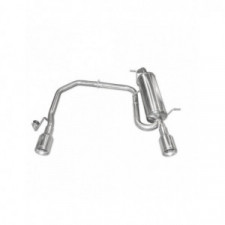Rear silencer, end pipe duplex 120x80 PEUGEOT 208 1.6 16V TURBO GTI 30TH 208cv 2015- diam.55
