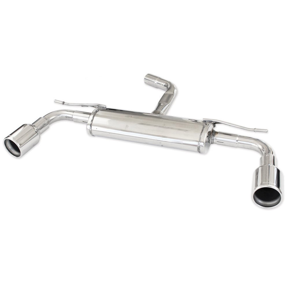 Roestvaststalen terminal 102mm duplex VOLKSWAGEN GOLF 7 2.0 GTD 184pk 2013- diam.55 - IC-TWVW21102 - TWVW.21.102 - 3661768562482