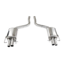 Roestvrijstalen terminal met klep voor MERCEDES CLASSE C63 AMG S W205 4.0i V8 BiTurbo 2015- diam.70 - IC-VALVMC6301 - VALV.MC63.01 - 3661768562703