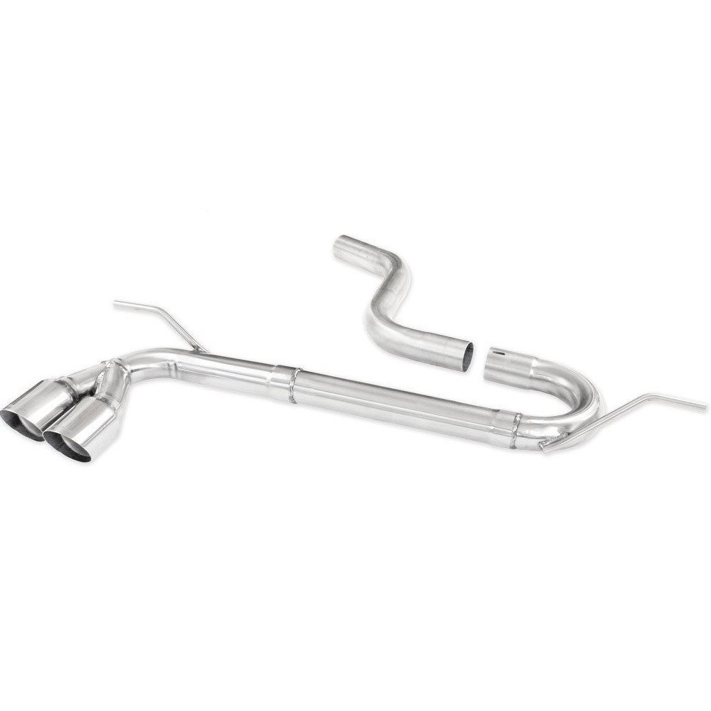 RVS aansluitklem 2x80mm Racing VOLKSWAGEN GOLF 7 2.0 GTD 184pk 2013- diam.55 - IC-WGO57RA - WGO.57.RA - 3661768562833