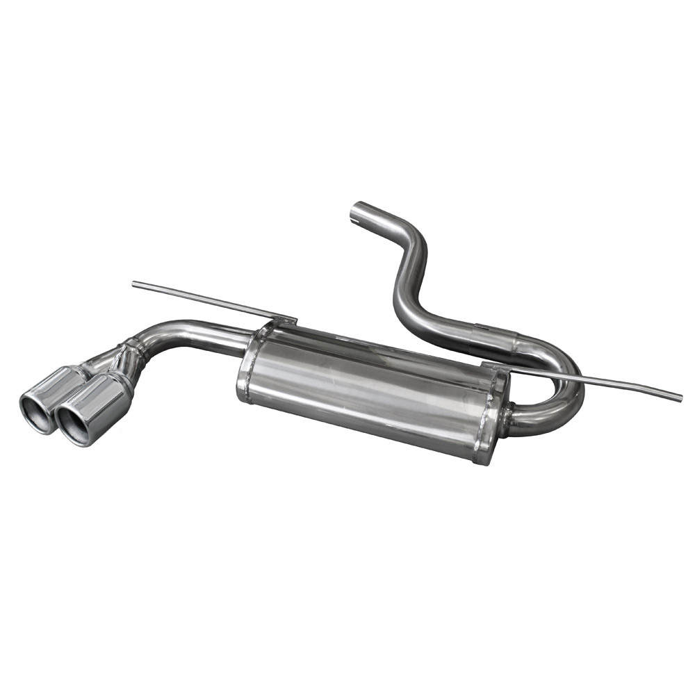 RVS aansluitklem 2x80mm VOLKSWAGEN GOLF 7 2.0 GTD 184pk 2013- diam.55 - IC-WGO5880 - WGO.58.80 - 3661768562840