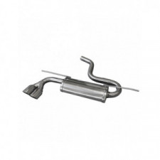 Terminal inox 2x80mm Racing VOLKSWAGEN GOLF 7 2.0 GTD 184cv 2013- diam.55