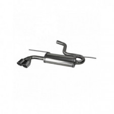 Rear silencer, end pipe 2x80mm X-Race VOLKSWAGEN GOLF 7 2.0 GTD 184cv 2013- diam.55
