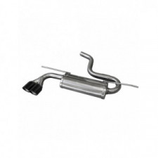 Terminal inox 2x80mm X-Race noir VOLKSWAGEN GOLF 7 2.0 GTD 184cv 2013- diam.55