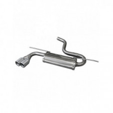 Rear silencer, end pipe 2x80mm VOLKSWAGEN GOLF 7 1.4 TSI 140-150cv 2013-