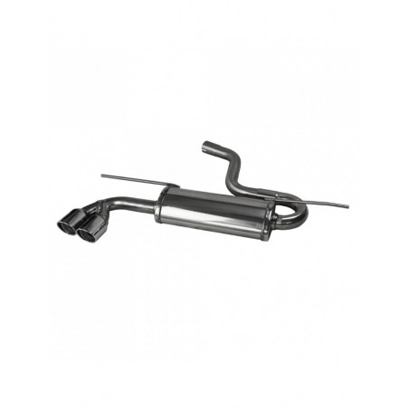 Rear silencer, end pipe 2x80mm X-Race VOLKSWAGEN GOLF 7 1.4 TSI 140-150cv 2013-