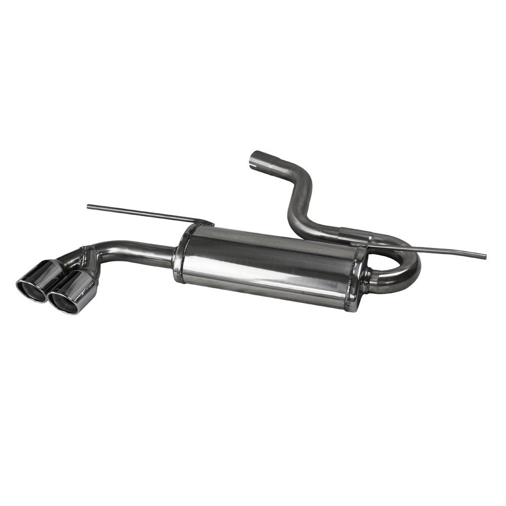 Terminal inox 2x80mm X-Race VOLKSWAGEN GOLF 7 1.4 TSI 140-150cv 2013- - IC-WGO60XR80 - WGO.60.XR80 - 3661768562901