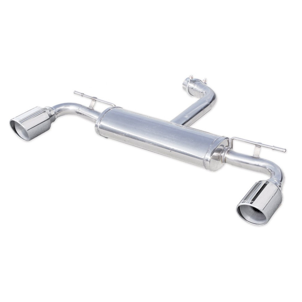 Roestvrijstalen terminal 100mm X-Race D+G VOLKSWAGEN GOLF 7 GTI Clubsport 2.0 TSI 265-290-310pk 2016- - IC-WGO64XR10 - WGO.64.XR10 - 3661768563045