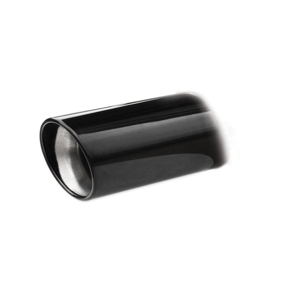 Rear silencer, end pipe 100mm X-Race Noir LHS+RHS VOLKSWAGEN GOLF 7 GTI Clubsport 2.0 TSI 265-290-310cv 2016- - IC-WGO64XR10BK - WGO.64.XR10BLACK - 3661768563052