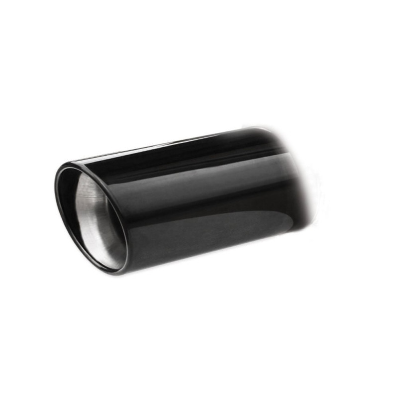 Roestvrijstalen terminal 100mm X-Race zwart D+G VOLKSWAGEN GOLF 7.5 2.0 GTI 245pk 2017- - IC-WGO65XR10BK - WGO.65.XR10BLACK - 3661768563250