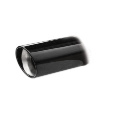 Roestvrijstalen terminal 100mm X-Race zwart D+G VOLKSWAGEN GOLF 7.5 2.0 GTI 245pk 2017- - IC-WGO65XR10BK - WGO.65.XR10BLACK - 3661768563250
