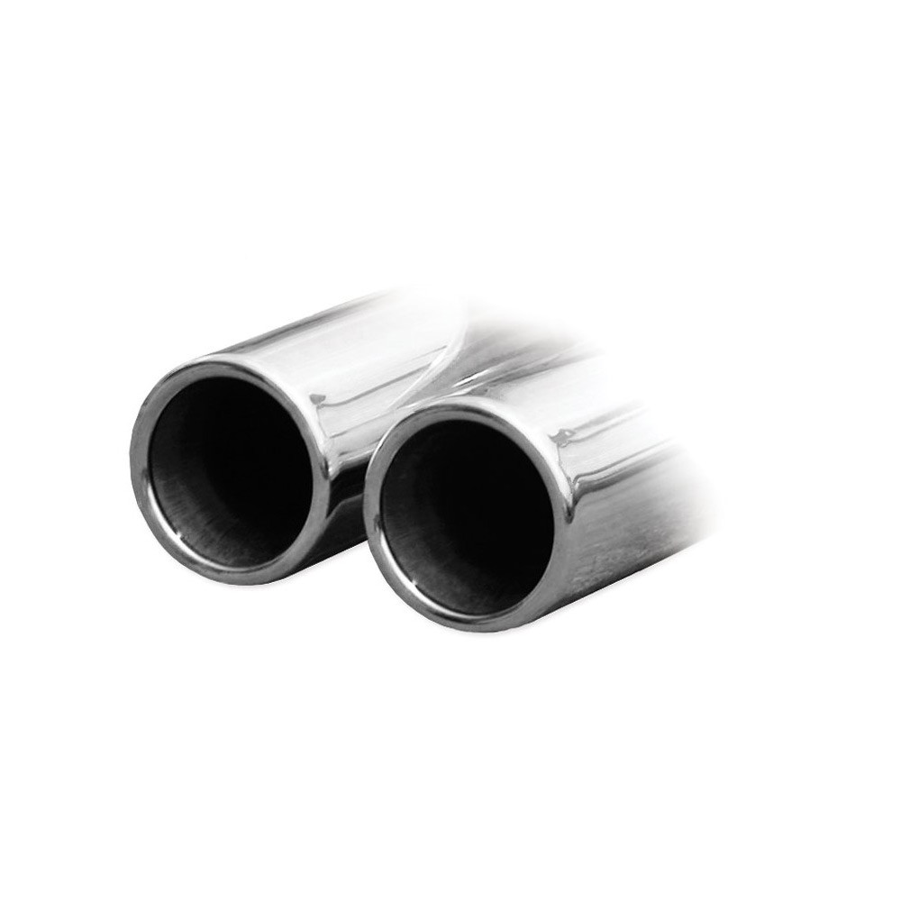RVS aansluitklem 2x80mm VOLKSWAGEN POLO AW 2.0 GTI 200pk 2018- - IC-WPO2480 - WPO.24.80 - 3661768563298
