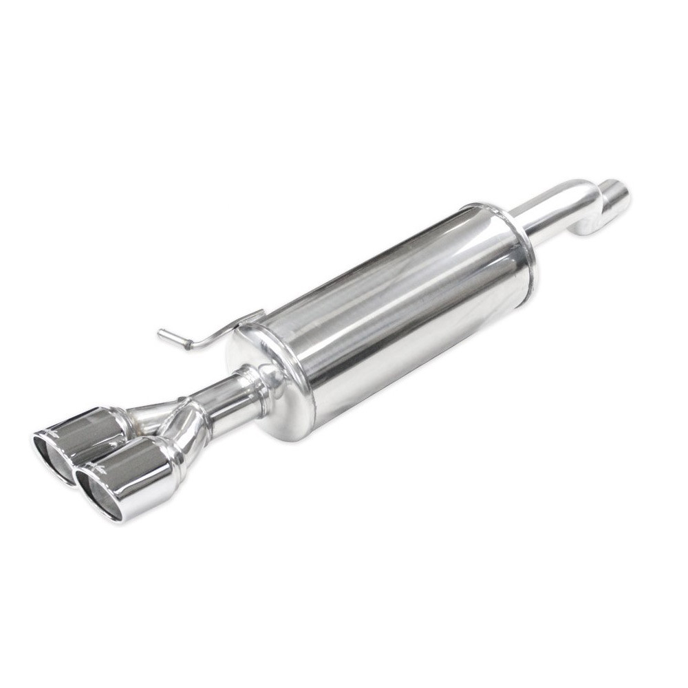 Roestvrijstalen klem 2x80mm X-Race VOLKSWAGEN POLO AW 2.0 GTI 200pk 2018- - IC-WPO24XR80 - WPO.24.XR80 - 3661768563304