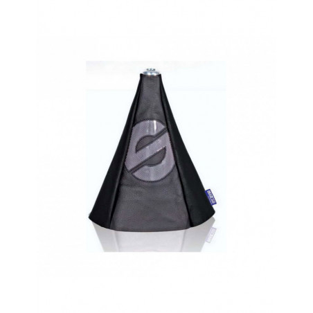 SOUFFLET DE LEVIER DE VITESSE SIMILI CUIR NOIR SPARCO SOUFFLET DE LEVIER DE VITESSE SIMILI CUIR NOIR SPARCO