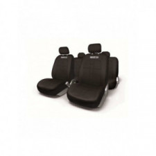 SET UNIVERSELE STOELHOEZEN SPARCO POLYESTER ZWART