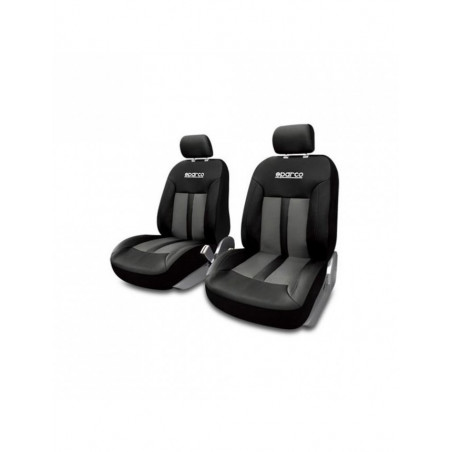 2 housses s line SPARCO gris/ noir