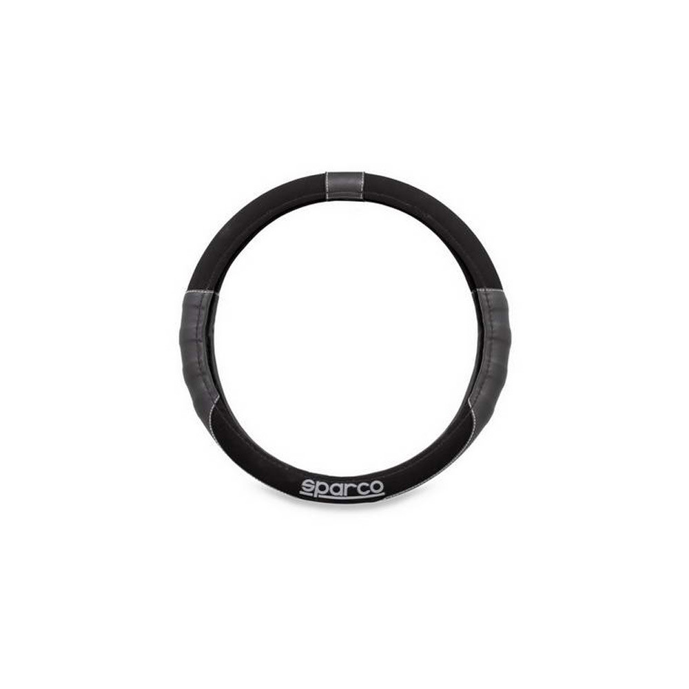 COUVRE-VOLANT SPARCO SPORT LINE HAUT DE GAMME NOIR - LI-SPC1108 - SPC1108 - 8430046290110