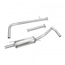 INOXCAR Group N exhaust system stainless steel RENAULT CLIO 1 1.8 16V (135CV) -1998 D50mm - image #