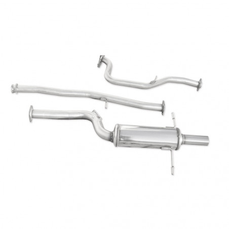 Ligne groupe N INOXCAR SUBARU IMPREZA 2.0 WRX TURBO 2001- D60mm