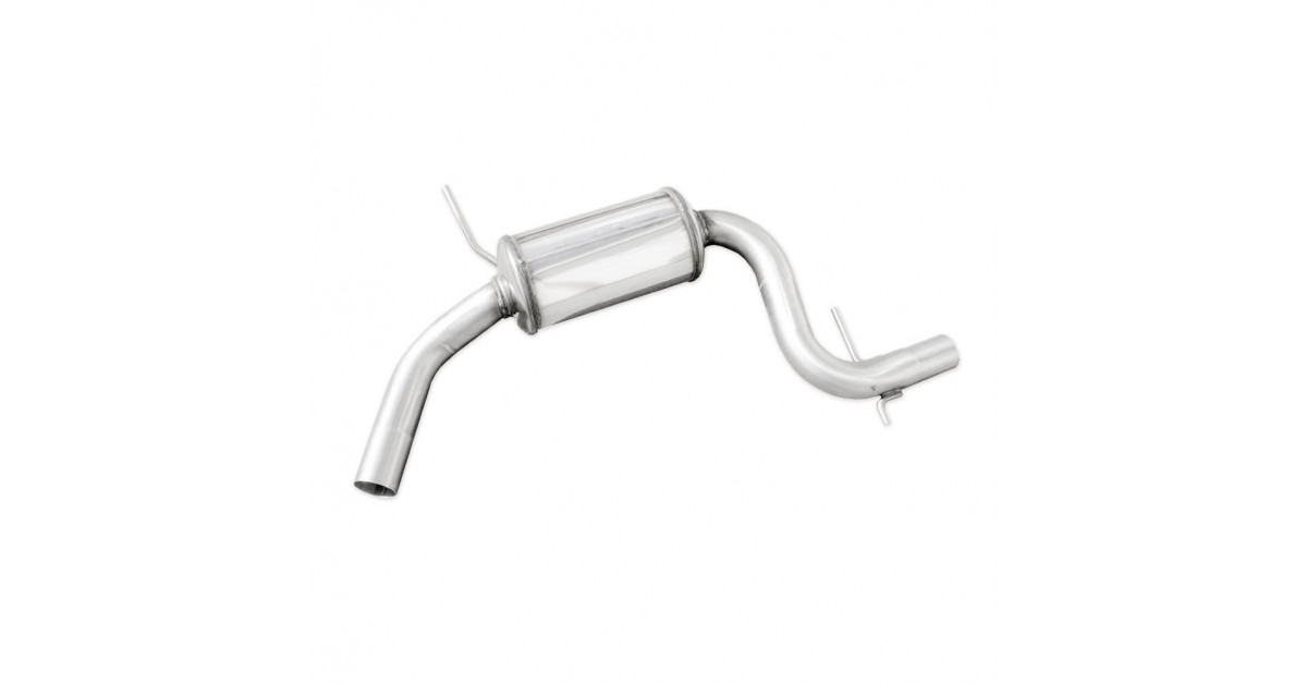 Inoxcar Exhaust Intermediate tube with Silencer VOLKSWAGEN GOLF 5 2.0 16V TFSI GTi (200HP-230HP) after 2004 diam 65