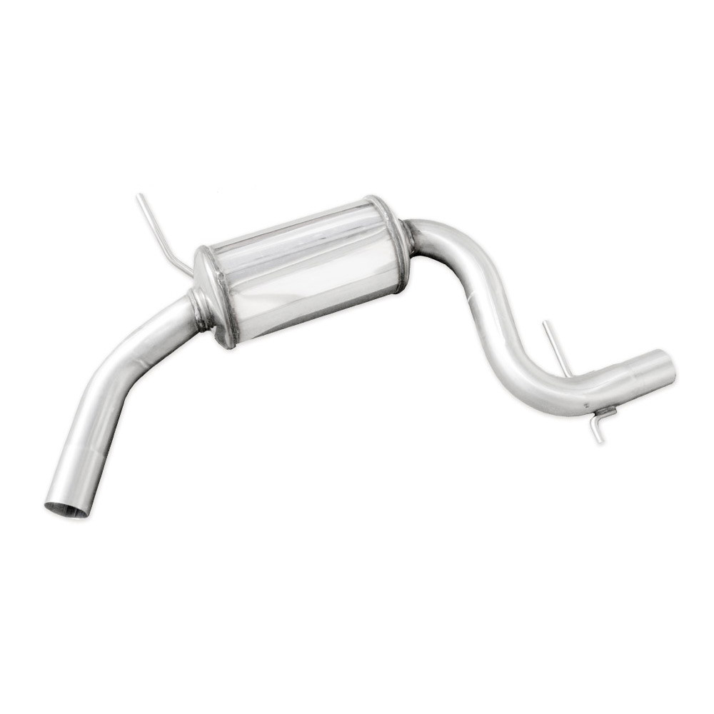 Inoxcar Exhaust Intermediate tube with Silencer VOLKSWAGEN GOLF 5 2.0 16V TFSI GTi (200HP-230HP) after 2004 diam 65 - IC-TCVWS - TCVWS - 3661768398869