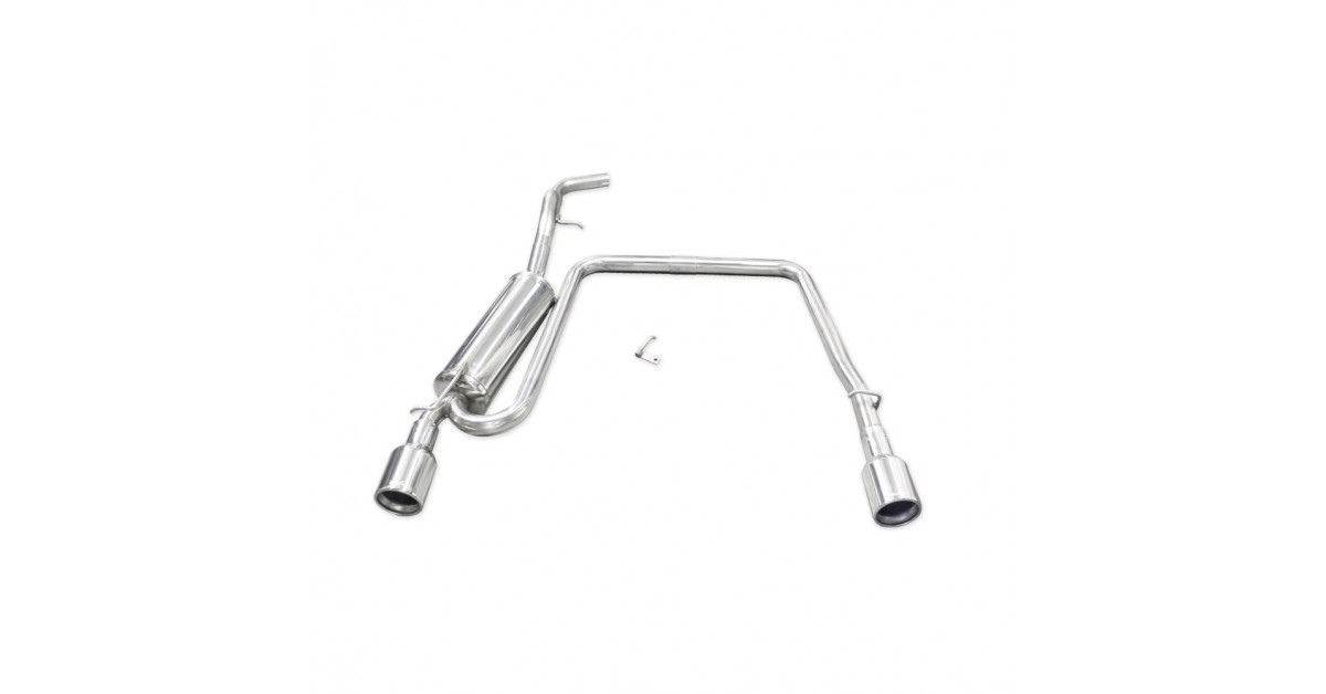 Scarico Inoxcar Silenziatore Terminale destra + sinistra 1X102 AUDI A3 (Tipo 8L) 1.9 TDI (130CV) prima del 2003 diam 55