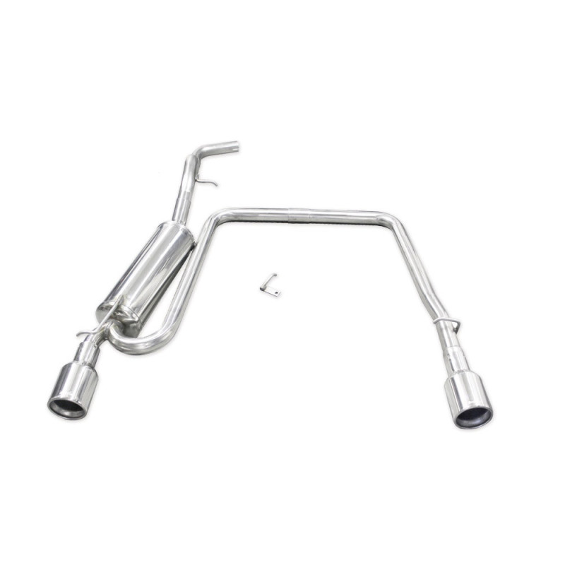 Uitlaat Inoxcar Geluiddemper Achter rechts + links 1X102 AUDI A3 Type 8L 1.9 TDI 130HP voor 2003 diam 55 - IC-TWAU08102 - TWAU.08.102 - 3661768364345