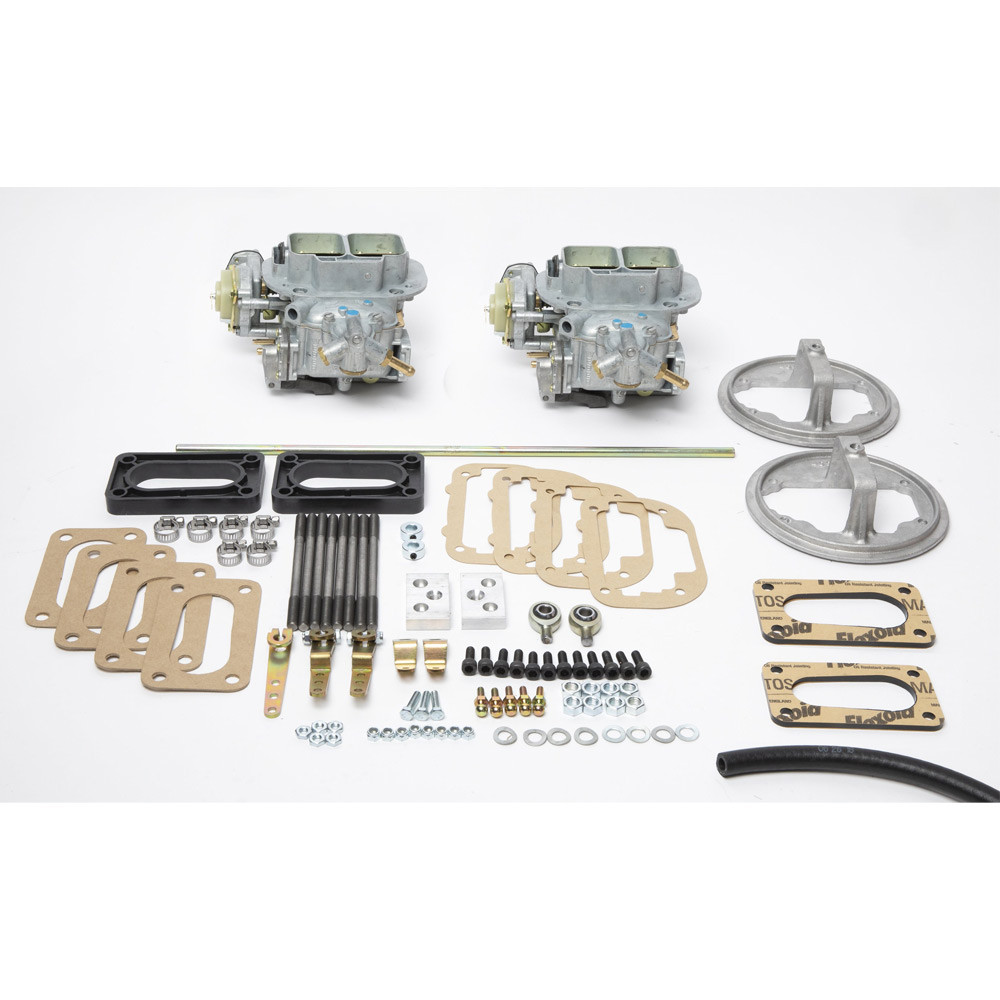 Kit carburateur + pipe d'admission Weber 2x 32/36DGAV BMW M30 2.5/2.8/3.0 - W-PBM302 - PBM302 - 3661768405628