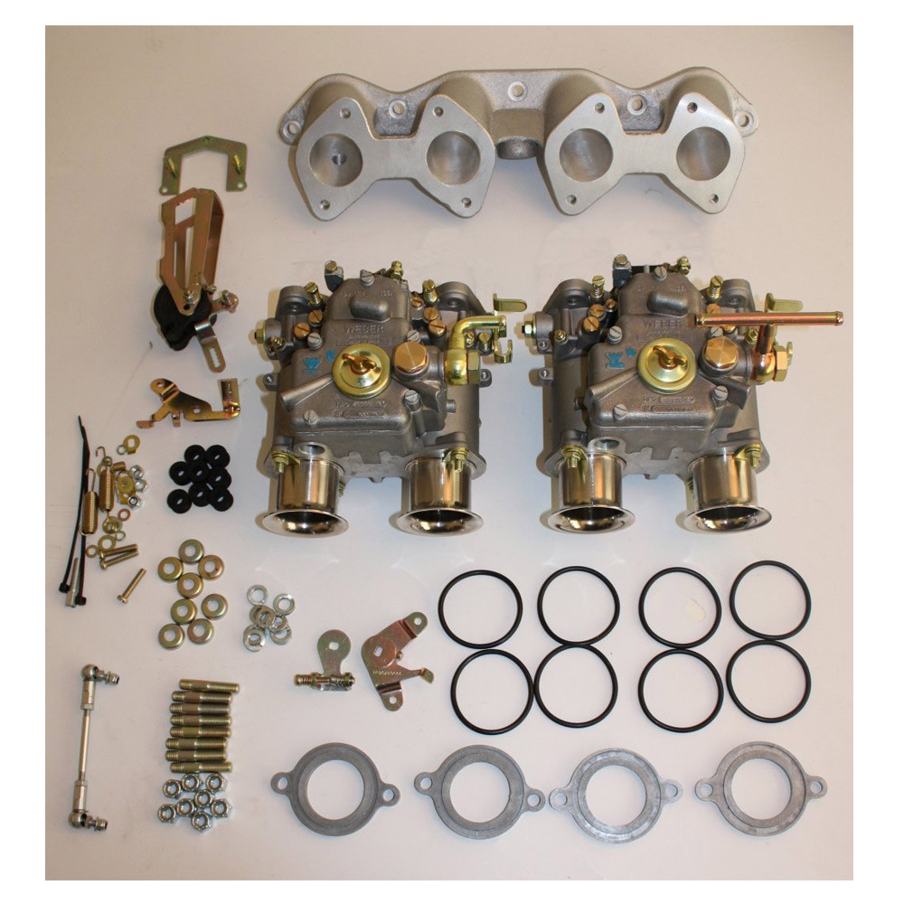 Weber intake kit 2x40DCOE Ford X/Flow - W-PFO202 - PFO202 - 3661768405734
