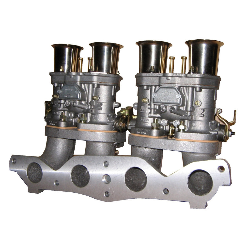Kit aspirazione Weber 2x 48IDF Ford Pinto - W-PFO206 - PFO206 - 3661768405888