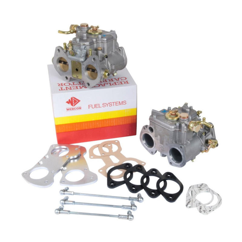 Weber 2x 40DCOE Mercedes 190 carburateur + inlaatspruitstuk kit - W-PME201 - PME201 - 3661768405949
