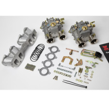 Carburateur + inlaatpijpkit Weber 2x40DCOE Peugeot 205 GTi 1.6/1.9 - W-PPE201-40 - PPE201-40 - 3661768405970