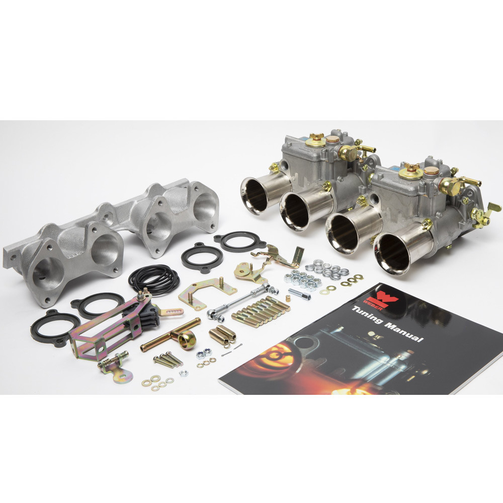 Kit aspirazione Weber 2x45DCOE Peugeot 205 GTi 1.6/1.9 - W-PPE201-45 - PPE201-45 - 3661768405987