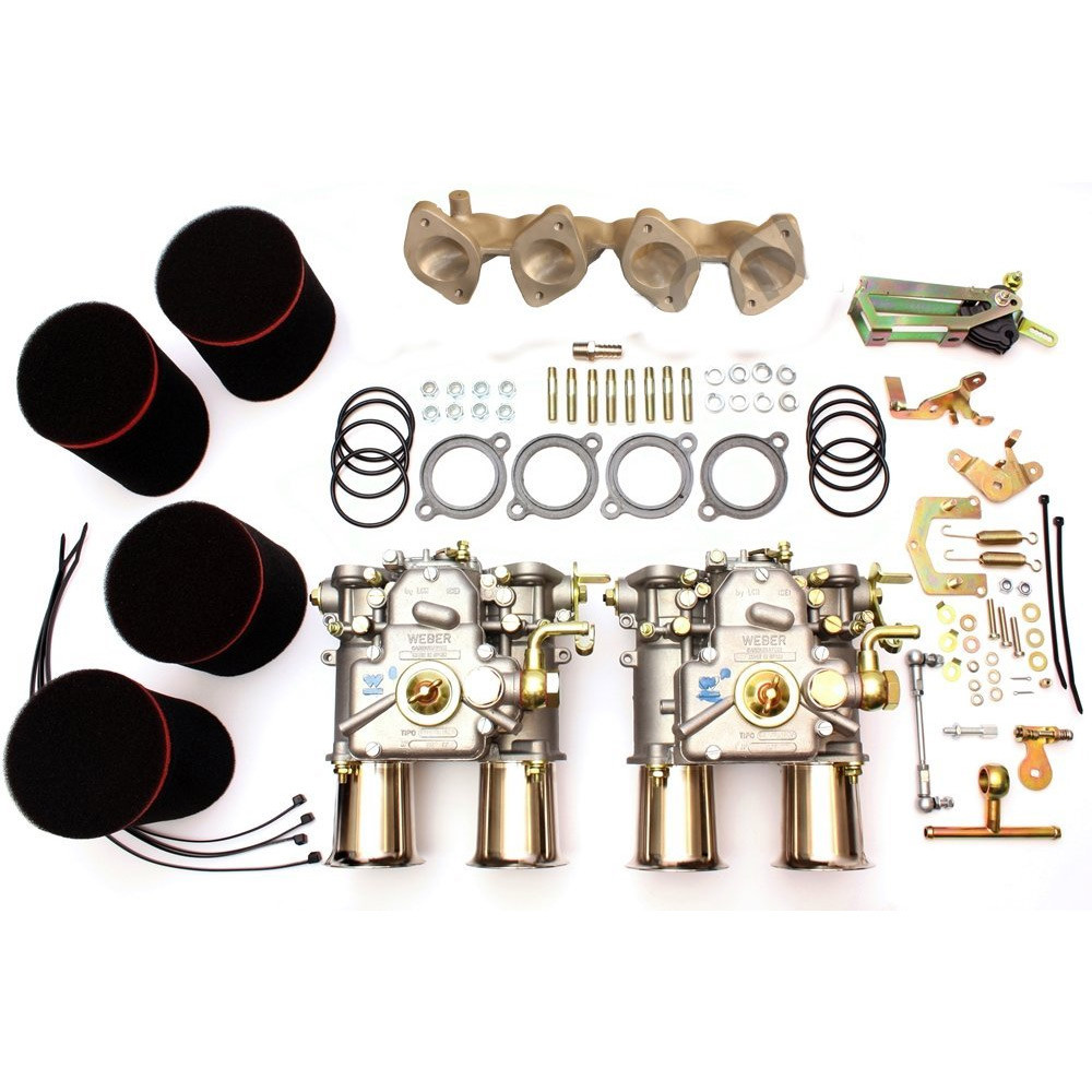 Kit aspirazione Weber 2x 45DCOE Volkswagen Golf 1.8/2.0 8v - W-PVW206 - PVW206 - 3661768406069