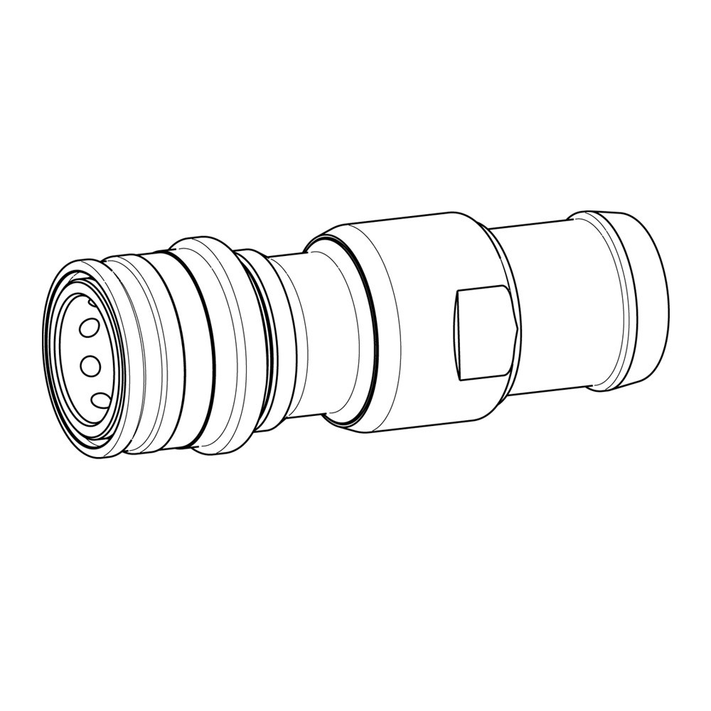 Raccordo femmina FIA Staubli benzina manicotto 32mm - G-SPT12-1832LJV - SPT12.1832/L/JV - 3661768390061