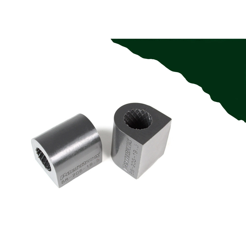 Silent Bloc Powerflex Heritage Anti-Roll Bar voor 19.5mm Volvo 240 (1975 - 1993) - PF-F88206195-2H - PFF88-206-19.5H - 5055676550088