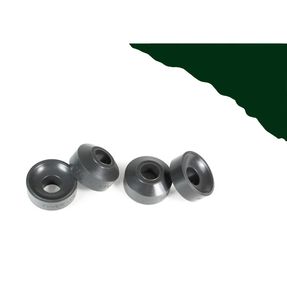 Silent Bloc Powerflex Heritage onderste schokdemper Land Rover Defender 84-16 (2 stuks) - PF-R32134-2H - PFR32-134H - 5055676548429