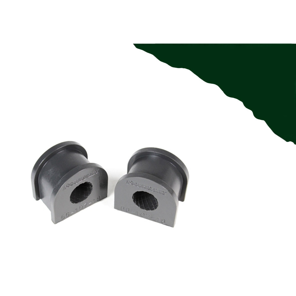 Silent Bloc Powerflex Heritage 18mm Antistabilisatorstang achter Saab 9000 (2 stuks) - PF-R6610718-2H - PFR66-107-18H - 5055676549570
