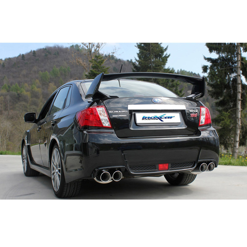 Catback 2x90mm Racing D+G STAINLESS STEEL SUBARU IMPREZA 4WD 2.5T WRX STi 300CV 2010-2013 - IC-CATBACK17 - CATBACK.17 - 3661768558775