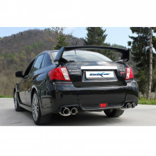 Catback 2x90mm Racing D+G INOX SUBARU IMPREZA 4WD 2.5T WRX STi 300CV 2010-2013