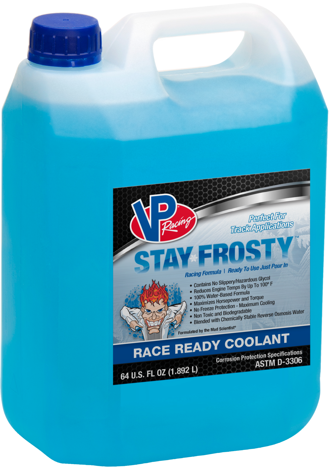 VP Racing - liquide de refroidissement Stay Frosty Race 3.78L (bleu) - VP-LDR-2301 - 23051 - 846781006165