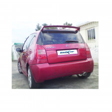 Catback 100mm Racing INOX CITROEN C2 1.6 16V VTS 125CV 2003- diam.45